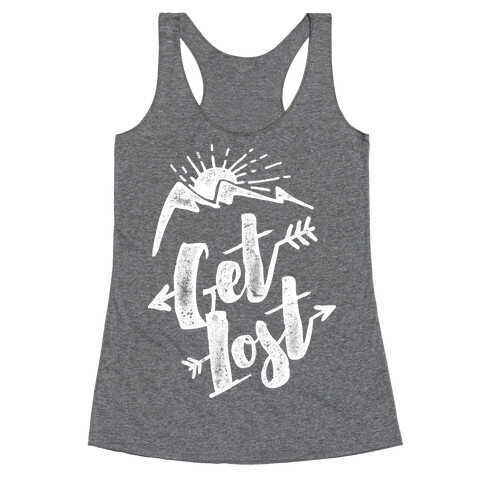 Get Lost Racerback Tank Top