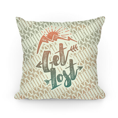 Get Lost Pillow