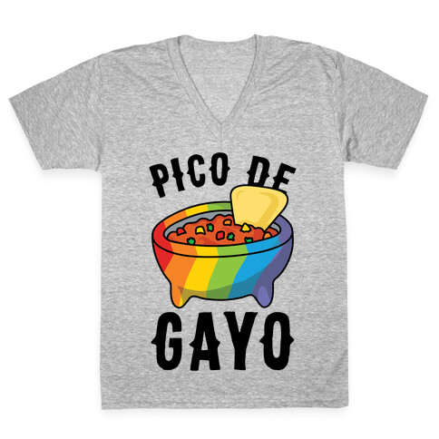 Pico De Gayo V-Neck Tee Shirt