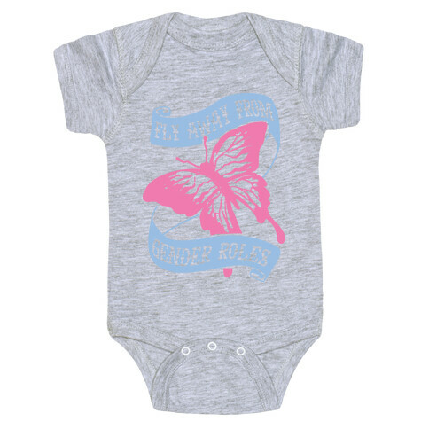 Fly Away From Gender Roles Baby One-Piece