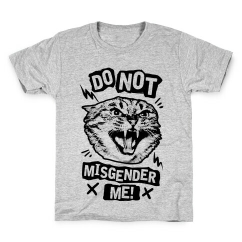 Do Not Misgender Me Kids T-Shirt