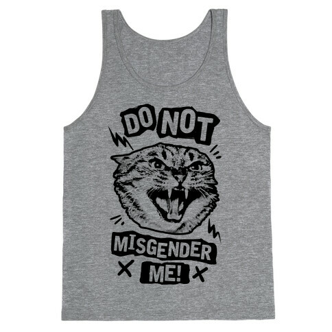 Do Not Misgender Me Tank Top