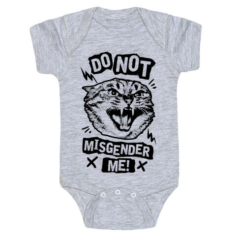 Do Not Misgender Me Baby One-Piece