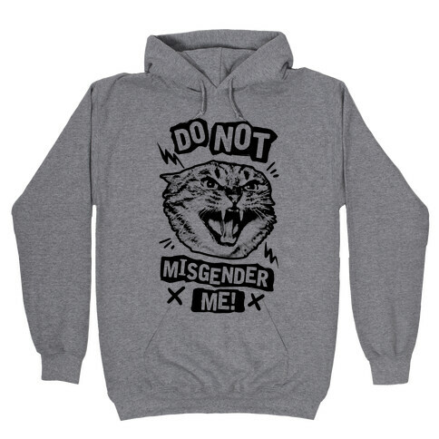 Do Not Misgender Me Hooded Sweatshirt