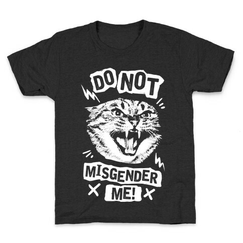 Do Not Misgender Me Kids T-Shirt