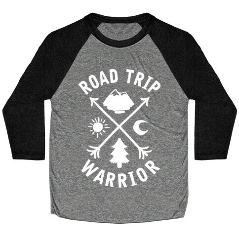 Road Trip Warrior Baseball Tee