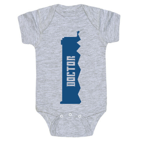 Doctor (Doctor and Companion Shirt) Baby One-Piece