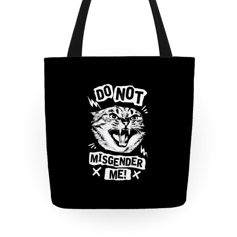 Do Not Misgender Me Tote