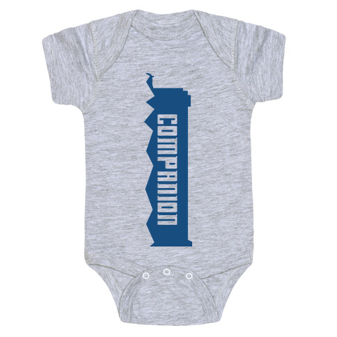 Companion (Doctor and Companion Shirt) Baby One-Piece