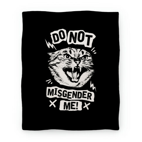 Do Not Misgender Me Blanket