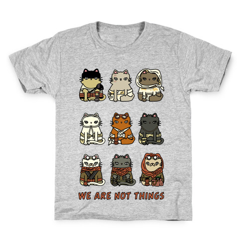 We Are Not Things Kids T-Shirt
