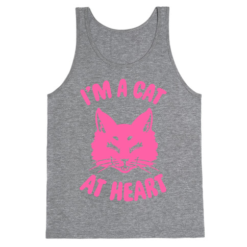 I'm a Cat at Heart Tank Top