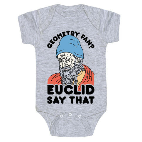 Geometry Fan? Euclid Say That Baby One-Piece