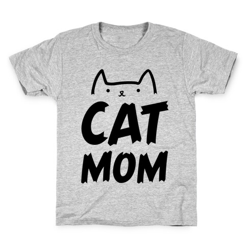 Cat Mom Kids T-Shirt