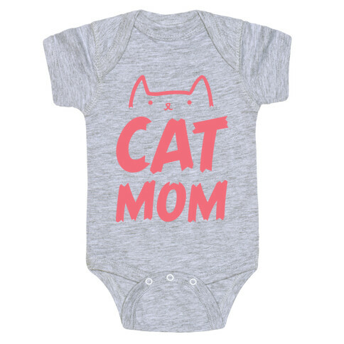 Cat Mom Baby One-Piece