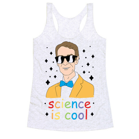 Science Is Cool Racerback Tank Top