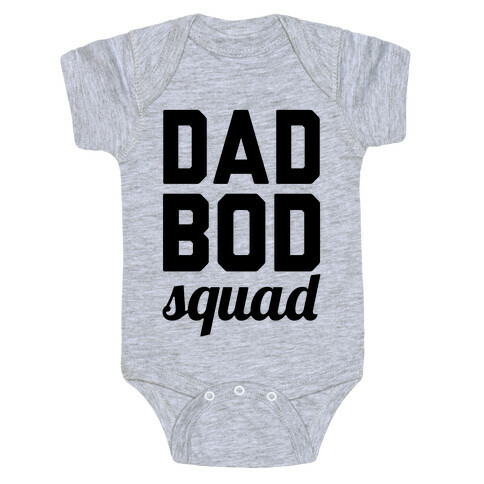 Dad Bod Squad Baby One-Piece