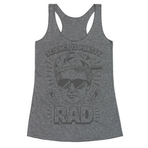 Science is Pretty Rad Marie Curie Racerback Tank Top
