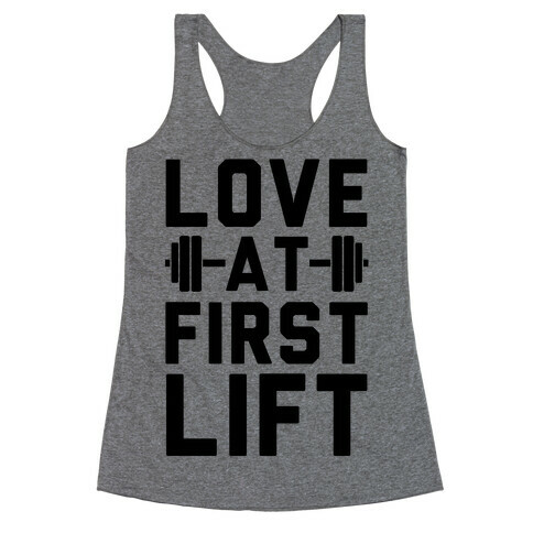 Love At First Lift Racerback Tank Top