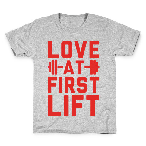 Love At First Lift Kids T-Shirt