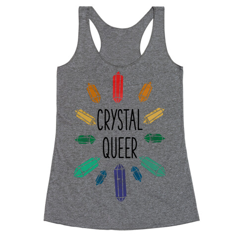 Crystal Queer Racerback Tank Top