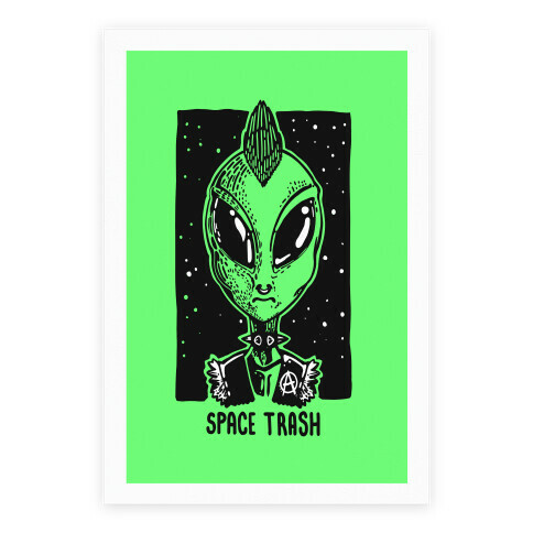 Space Trash Poster