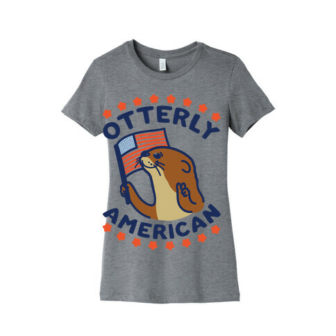 Otterly American Womens T-Shirt