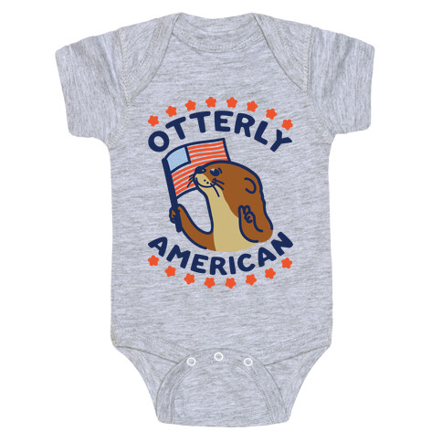 Otterly American Baby One-Piece