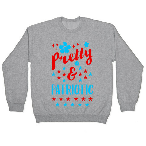 Pretty and Patriotic Pullover