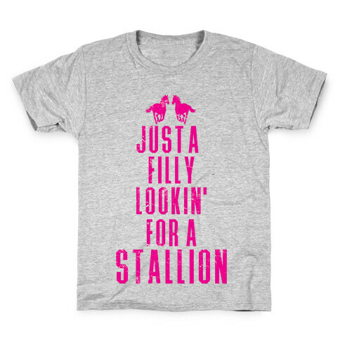 Just A FIlly Kids T-Shirt