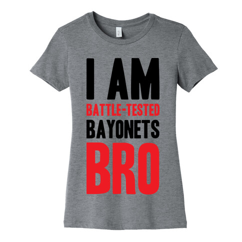 Battle Tested Bro Womens T-Shirt