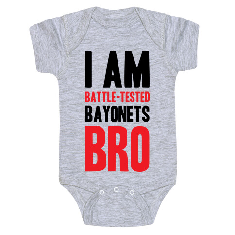 Battle Tested Bro Baby One-Piece
