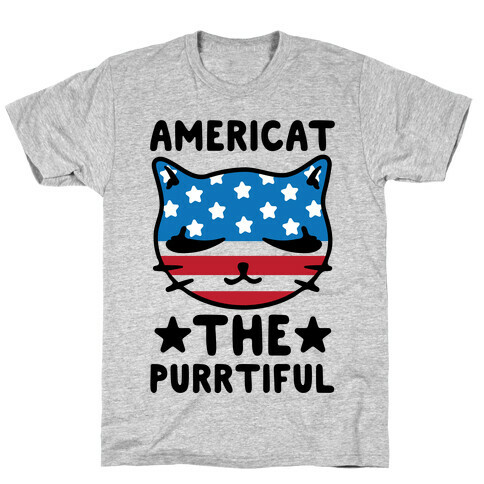 Americat The Purrtiful T-Shirt