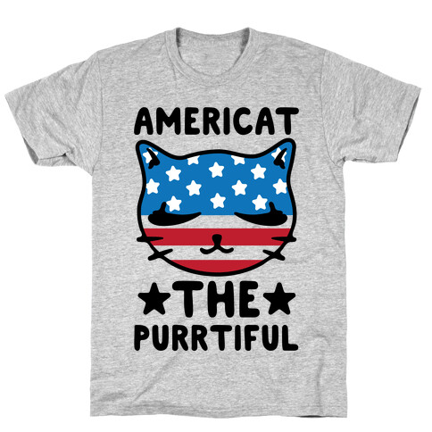 Americat The Purrtiful T-Shirt