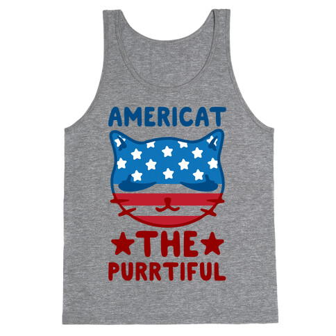 Americat The Purrtiful Tank Top