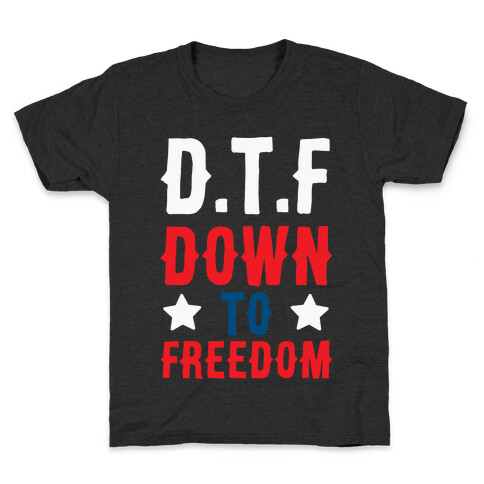 D.T.F Down To Freedom Kids T-Shirt