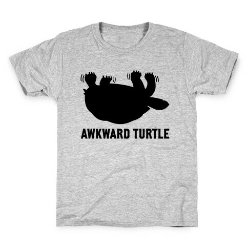 Awkward Turtle (Tank) Kids T-Shirt