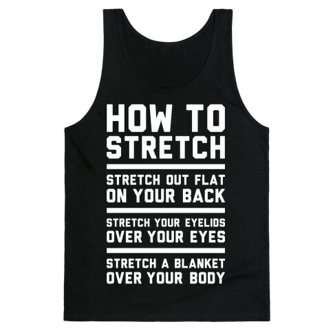 How To Stretch Tank Top