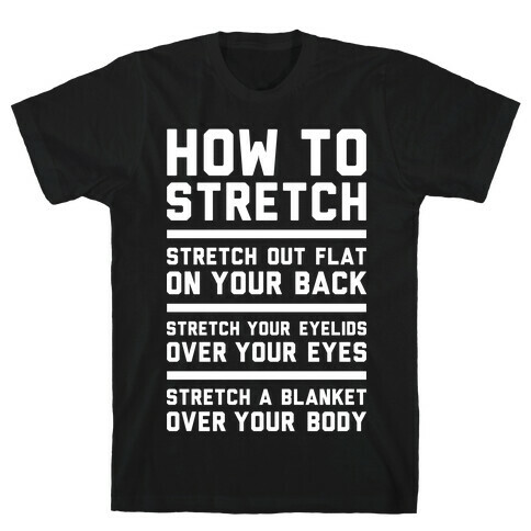 How To Stretch T-Shirt