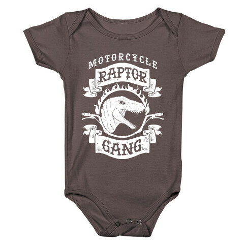 Motorcycle Raptor Gang Baby One-Piece