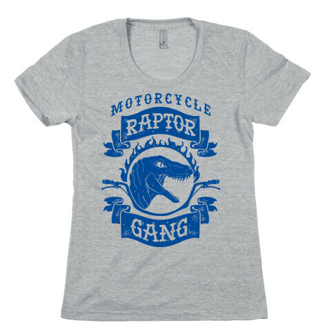 Motorcycle Raptor Gang Womens T-Shirt