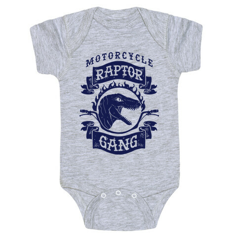 Motorcycle Raptor Gang Baby One-Piece