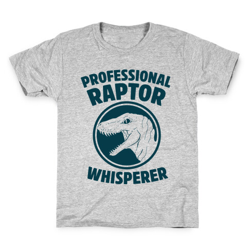 Professional Raptor Whisperer Kids T-Shirt