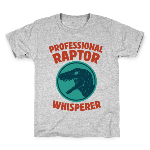 Professional Raptor Whisperer Kids T-Shirt