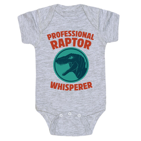 Professional Raptor Whisperer Baby One-Piece