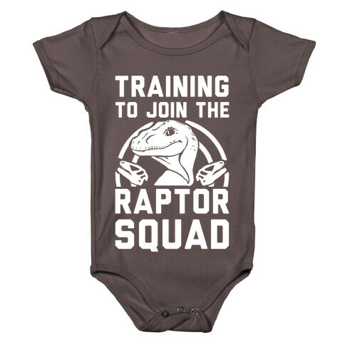 Training to Join the Raptor Squad Baby One-Piece