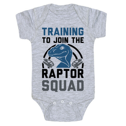 Training to Join the Raptor Squad Baby One-Piece