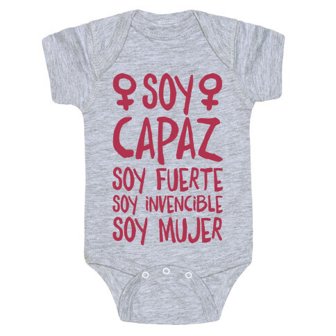 Soy Capaz Baby One-Piece