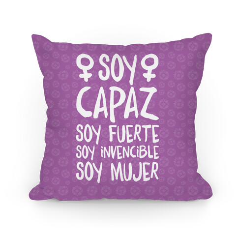 Soy Capaz Pillow