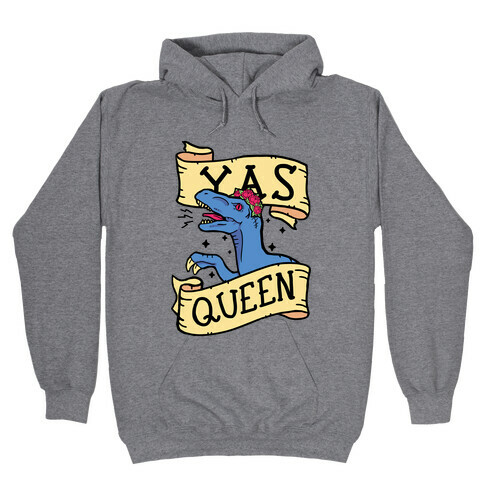 Yas Queen Raptor Hooded Sweatshirt